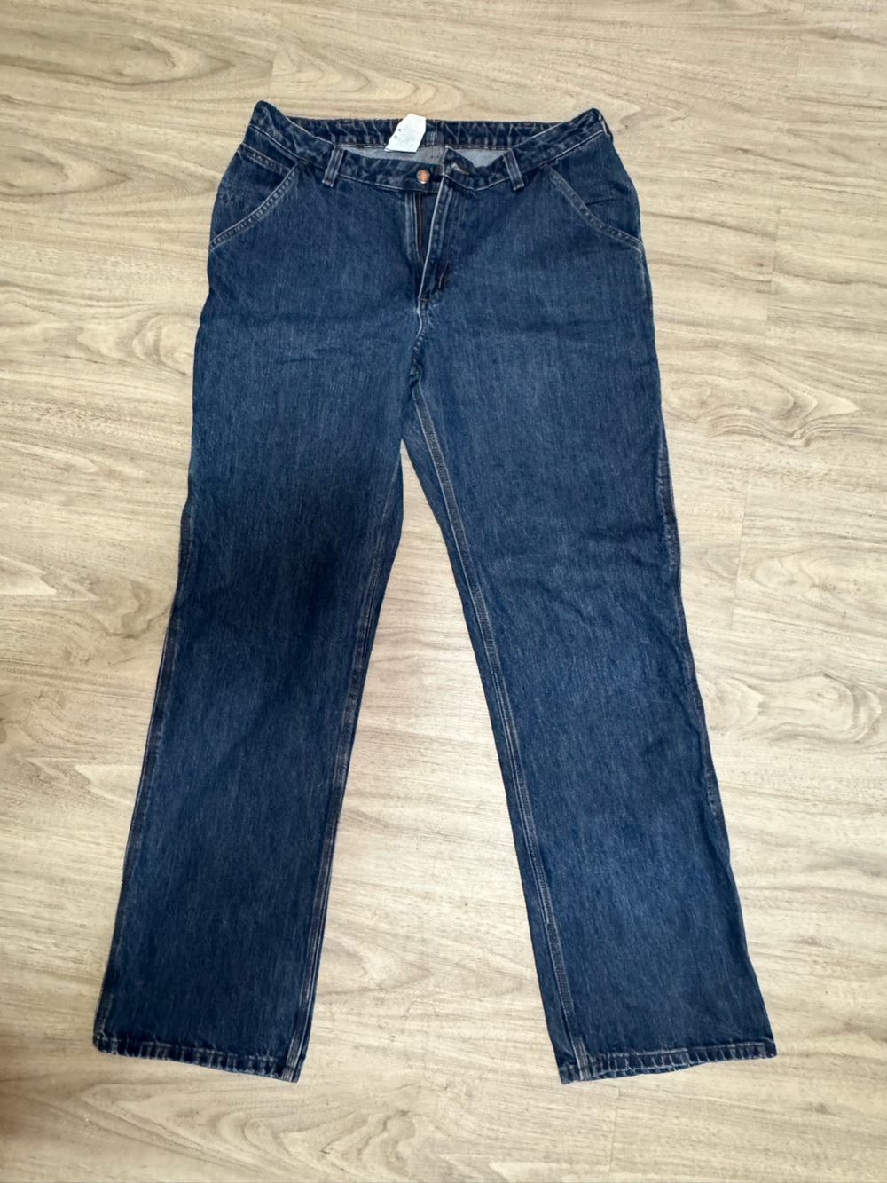 Carhartt Dark Blue Straight Leg Women's Jeans
